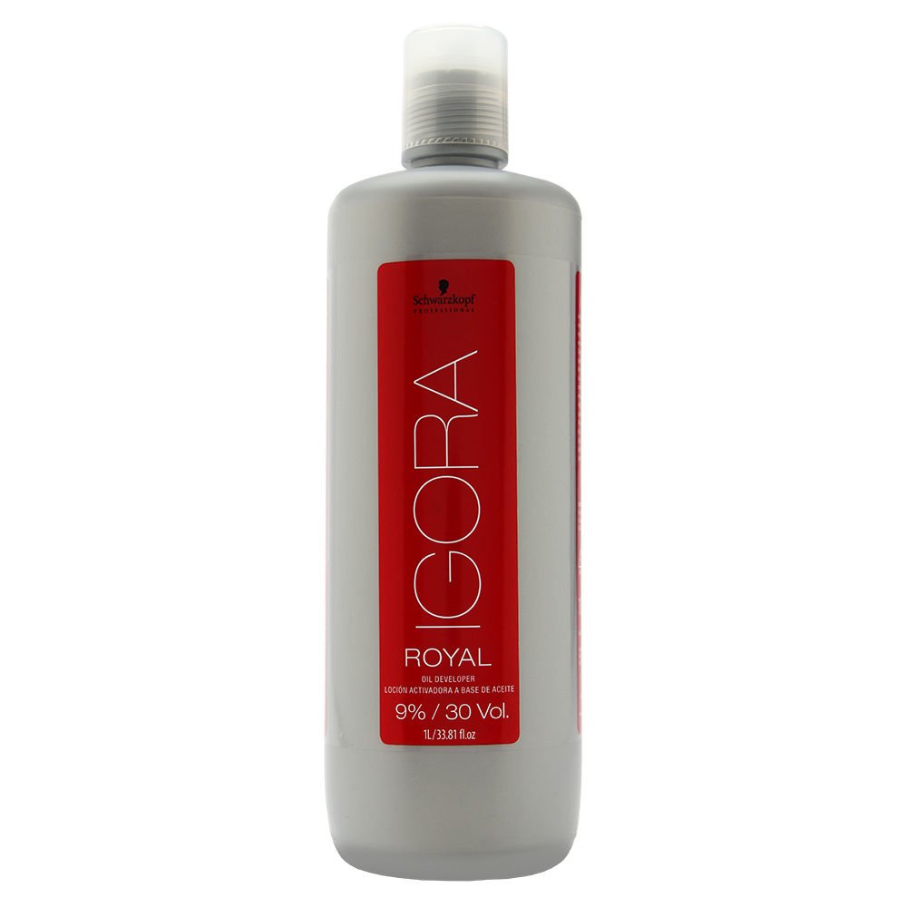 Revelador De Cabello Schwarzkopf Igora Royal 9%/30 Volume  1 Litro - Venta Internacional.