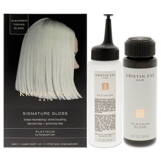 Foto 1 | Signature Hair Gloss - Plantinum Kristin Ess White Colour