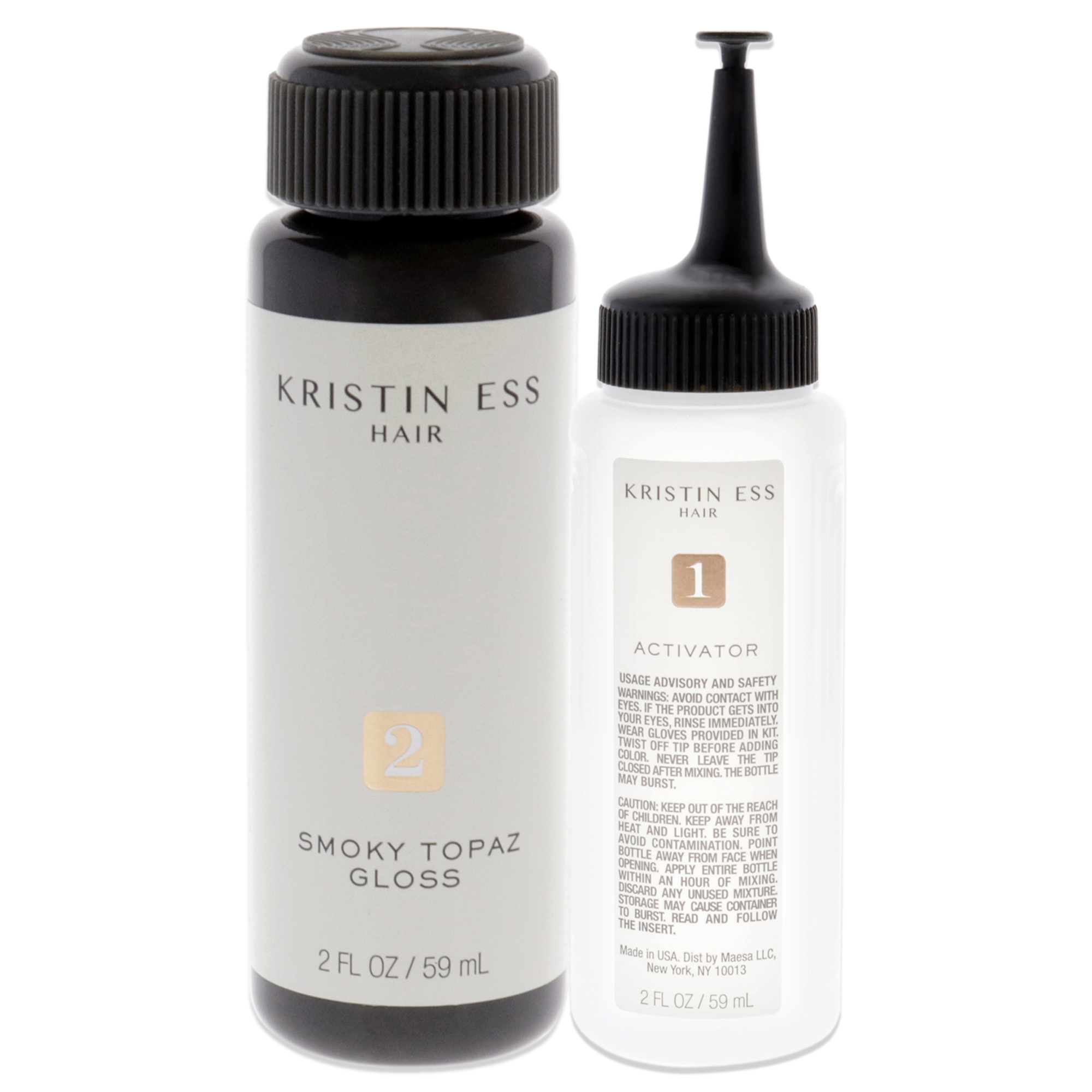 Foto 2 | Signature Hair Gloss - Smoky Topaz - Medium Neutral Bronde Kristin Ess Brown Colour