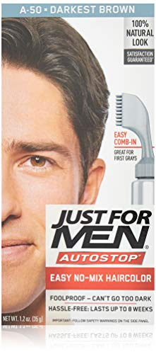 Foto 2 pulgar | Venta Internacional- Color de Cabello Just For Men AutoStop Marrón Oscuro