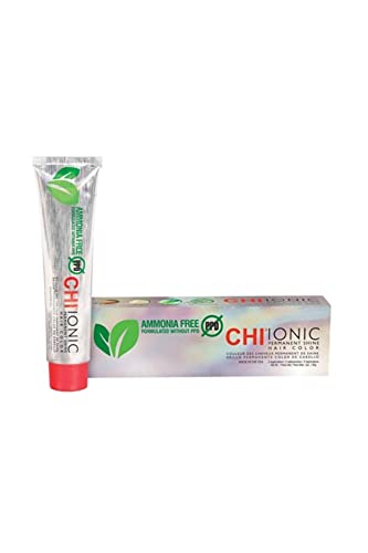 Venta Internacional - Tinte Para Cabello Chi Ionic Permanent Shine, Marrón Claro Y