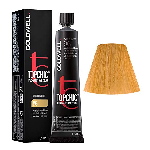 Foto 5 | Venta Internacional - Tinte De Pelo Goldwell Topchic, 9 G, Rubio Dorado Muy Claro,