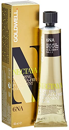 Venta Internacional - Tinte Permanente Para El Cabello Goldwell Nectaya, 6na, Oscu