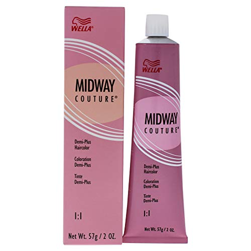 Venta Internacional - Tinte De Pelo Wella Midway Couture Demi-plus, 7/8 Rg, Rojo Y