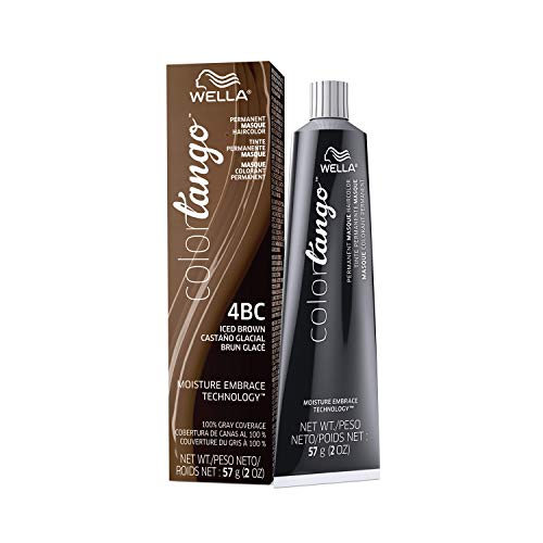 Venta Internacional - Tinte Permanente Para Cabello Wella Color Tango, 4bc, Marrón