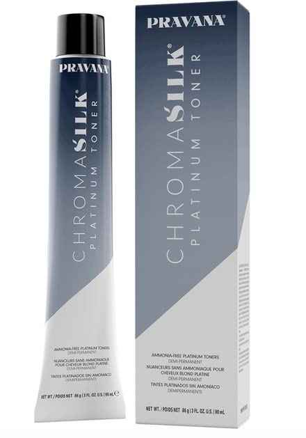 Venta Internacional - Tóner Pravana Chromasilk Platinum, Color Lila, Unise