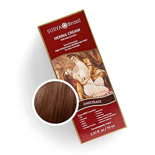 Foto 2 pulgar | Venta Internacional - Crema De Henna Surya Brasil, Chocolate