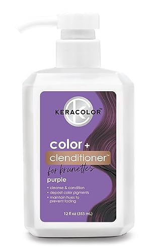 Venta Internacional - Limpiador Keracolor Para Morenas, Colorante Morado, Semiperm