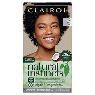 Foto 1 | Clairol Natural Instincts Tinte Semipermanente Para El Cabello, 2 Colores De Cabello Negro, 1 Conteo - Venta Internac