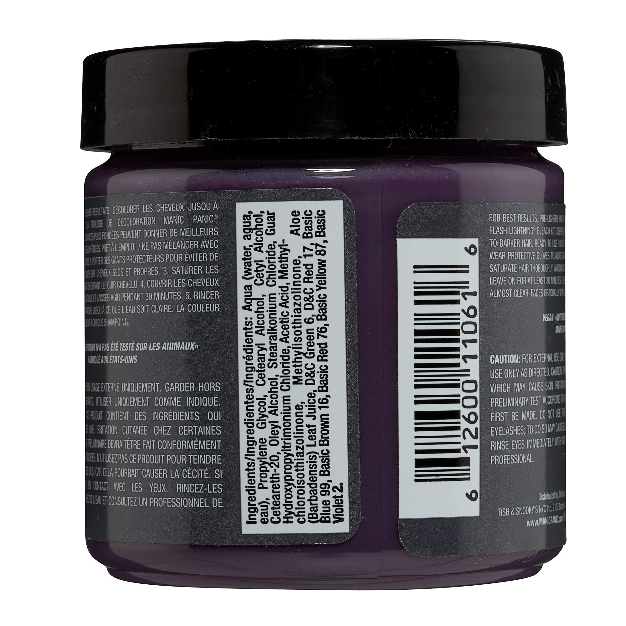 Foto 3 pulgar | Tinte Para El Cabello Manic Panic Alien Grey Classic High Voltage - Venta Internacional.