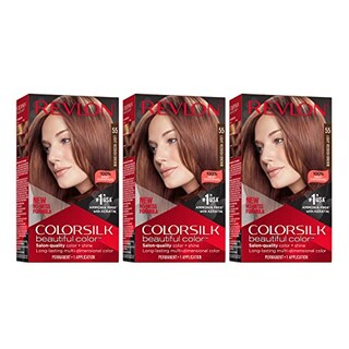 Foto 1 | Color De Pelo Revlon Colorsilk Beautiful 055 Cejas Rojizas Claras - Venta Internacional.
