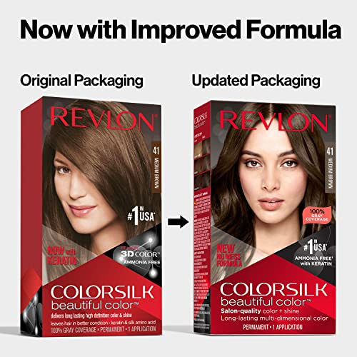 Foto 8 pulgar | Color De Pelo Revlon Colorsilk Beautiful 055 Cejas Rojizas Claras - Venta Internacional.