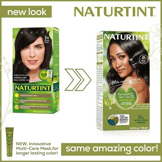 Foto 3 | Tinte De Pelo Naturtint Permanent 2n, Marrón Y Negro, Sin Amoniaco - Venta Internacional.