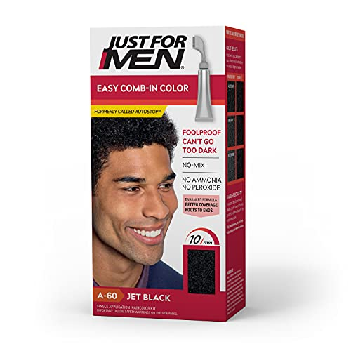 Tinte Para El Cabello Just For Men Easy Pein-color Jet Black A-60 - Venta Internacional.