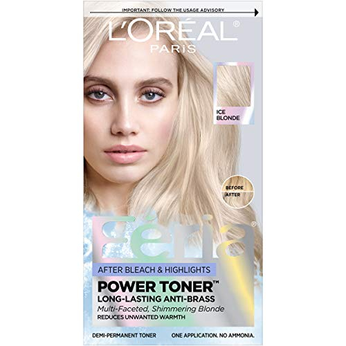 Foto 2 pulgar | Tónico Para El Cabello L'oreal Paris Feria Anti Brass Power Ice Blonde - Venta Internacional.