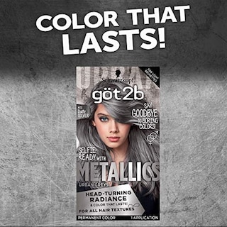 Foto 3 | Tinte De Pelo Schwarzkopf Got2b Metallic M72 Dusty Silver - Venta Internacional.