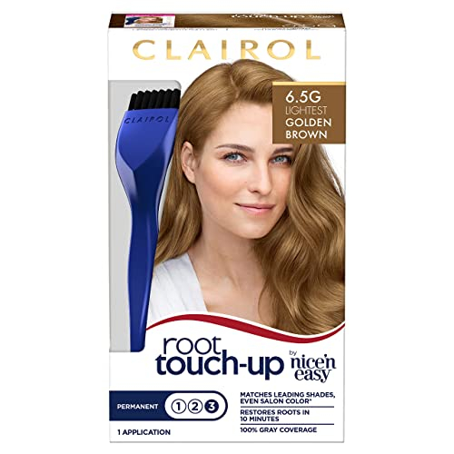 Foto 2 pulgar | Tinte Para El Cabello Clairol Root Touch-up Nice'n Easy, 6.5 G, Color Dorado Más Ligero - Venta Internacional.