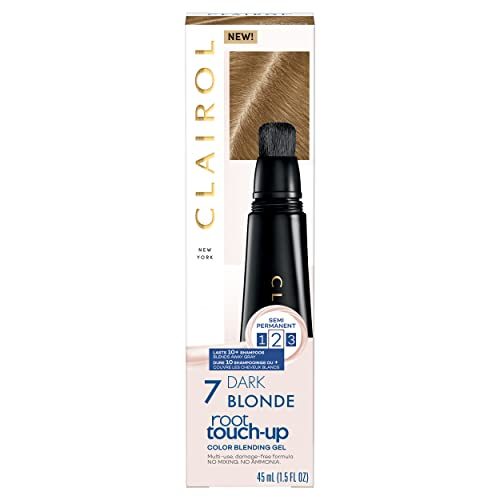 Foto 8 pulgar | Gel Mezclador De Colores Para El Cabello Clairol Root Touch-up 7 Dark Blonde - Venta Internacional.