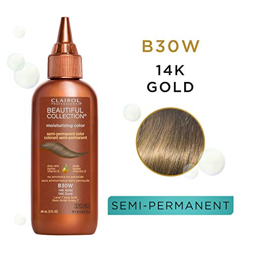 Foto 2 | Clairol Professional Beautiful Collection Color De Cabello, 30w 14k Gold, 3 Oz - Venta Internacional.