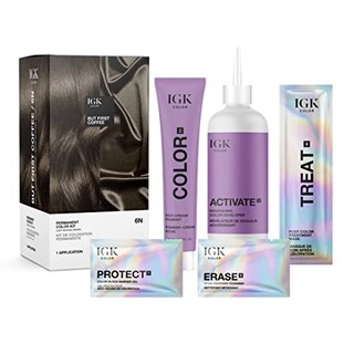 Foto 2 | Kit De Coloración Para El Cabello Igk Permanent But First Coffee 135 Ml - Venta Internacional.