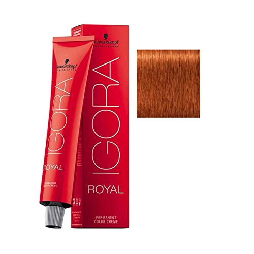 Tinte De Pelo Schwarzkopf Igora Royal Creme 7-77, Rubio Medi - Venta Internacional.