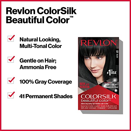 Foto 3 pulgar | Color De Pelo Revlon Colorsilk 20, Marrón Y Negro, Paquete De 1 - Venta Internacional.