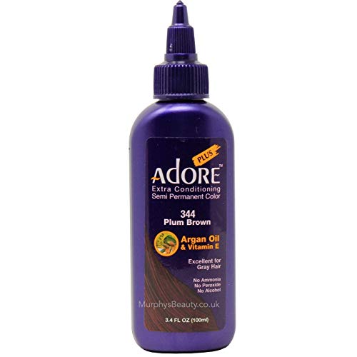 Foto 2 pulgar | Adore Plus #344 Color Marrón Ciruela, 3.4 Fl Oz - Venta Internacional.