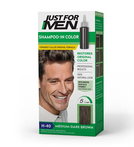 Foto 2 pulgar | Champú Para Teñir El Cabello Solo Para Hombres, Marrón Oscuro - Venta Internacional.