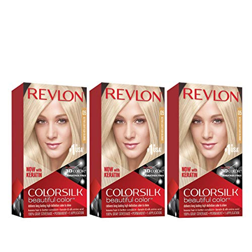 Foto 2 pulgar | Revlon Colorsilk Beautiful Color, Rubio Ceniza Ultraligero,  - Venta Internacional.