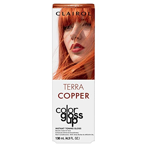 Tinte Para El Cabello Clairol Color Gloss Up Terra Copper, Paquete De 1 - Venta Internacional.