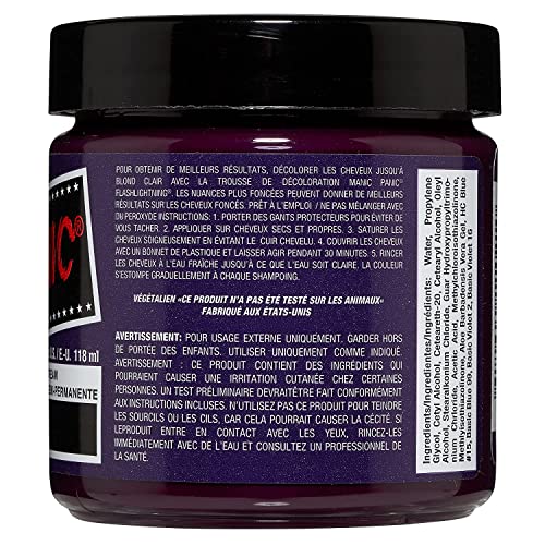 Foto 5 pulgar | Tinte Para El Cabello Manic Panic Plum Passion Classic High Voltage, Paquete De 3 - Venta Internacional.