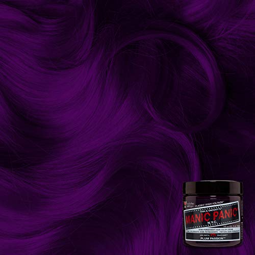 Foto 7 pulgar | Tinte Para El Cabello Manic Panic Plum Passion Classic High Voltage, Paquete De 3 - Venta Internacional.