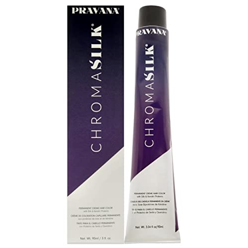 Foto 2 pulgar | Color De Cabello Pravana Chromasilk Creme, 6.37 Dark Golden  - Venta Internacional.
