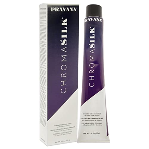 Foto 4 pulgar | Color De Cabello Pravana Chromasilk Creme, 6.37 Dark Golden  - Venta Internacional.