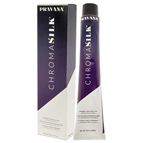 Foto 5 pulgar | Color De Cabello Pravana Chromasilk Creme, 6.37 Dark Golden  - Venta Internacional.