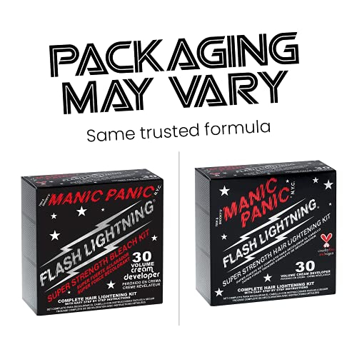 Foto 3 pulgar | Kit De Decoloración Para Cabello Manic Panic 30 Vol Lightning, Paquete De 2 - Venta Internacional.