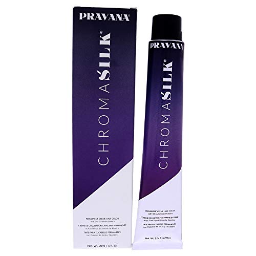 Tinte De Pelo Pravana Chromasilk Creme 5.3 Marrón Dorado Claro - Venta Internacional.