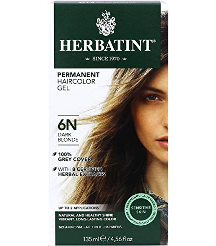 Foto 2 pulgar | Gel Para Teñir El Cabello Herbatint 6n, Rubio Oscuro, 135 Ml, Sin Alcohol Ve - Venta Internacional.