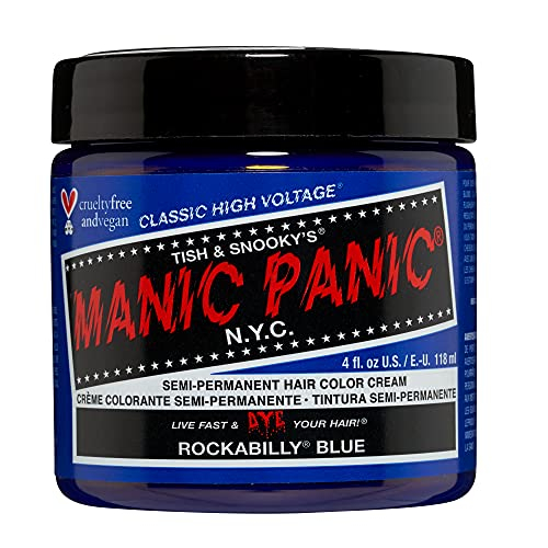 Foto 2 pulgar | Tinte Para El Cabello Manic Panic Rockabilly Blue Classic High Voltage - Venta Internacional.