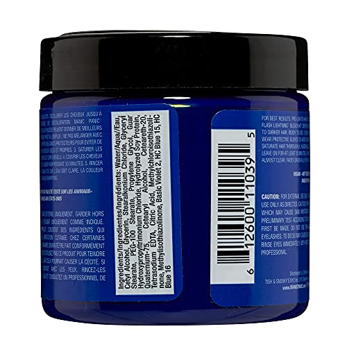 Foto 3 pulgar | Tinte Para El Cabello Manic Panic Rockabilly Blue Classic High Voltage - Venta Internacional.