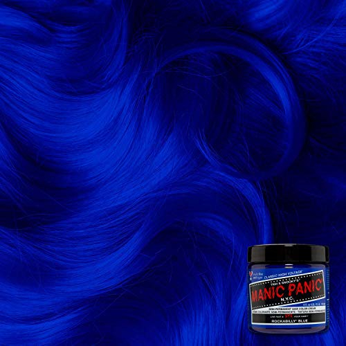 Foto 5 pulgar | Tinte Para El Cabello Manic Panic Rockabilly Blue Classic High Voltage - Venta Internacional.