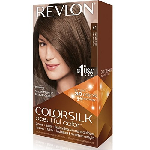 Foto 2 pulgar | Tinte Para El Cabello Revlon Colorsilk Beautiful Color Medium Brown X3 - Venta Internacional.