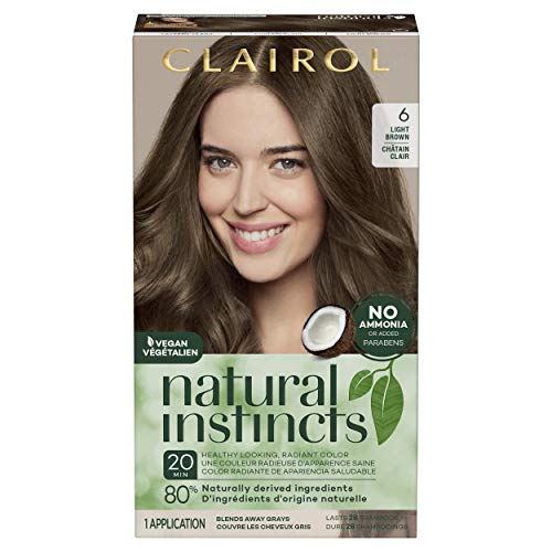 Foto 2 pulgar | Tinte Para El Cabello Clairol Natural Instincts Semipermanente 6 Light Br - Venta Internacional.