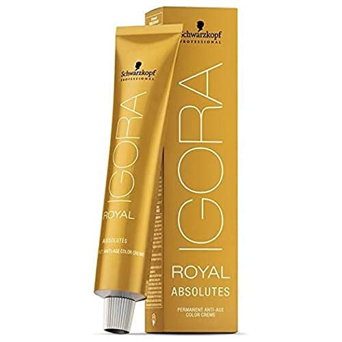 Schwarzkopf Permanente Igora Royal Absolutes, 60 Ml, 8-01 - Venta Internacional.