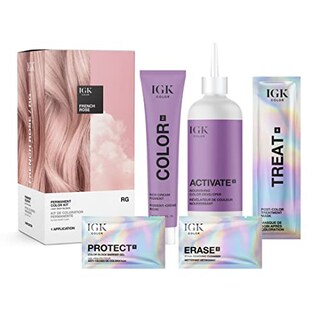 Foto 2 | Kit De Coloración Para El Cabello Igk Permanent French Rose 135 Ml - Venta Internacional.