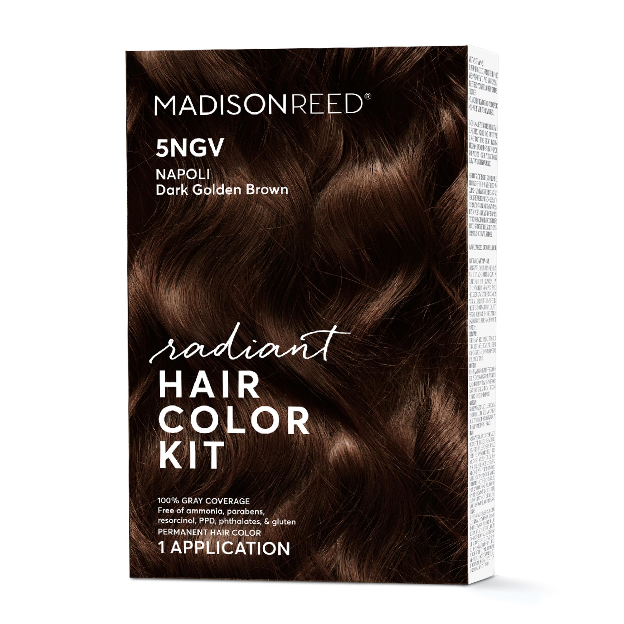 Kit De Coloración De Cabello Madison Reed Radiant Dark Golden Brown - Venta Internacional.