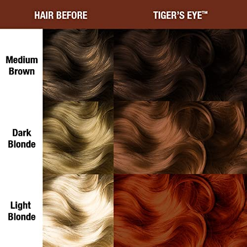 Foto 5 pulgar | Tinte Para El Cabello Manic Panic Supernatural Ojo De Tigre En Tonos Cobrizos - Venta Internacional.