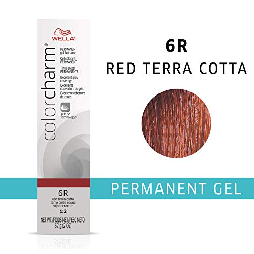 Foto 3 pulgar | Color De Pelo Wella Color Charm Gel Permanente 6r Red Terra Cott - Venta Internacional.