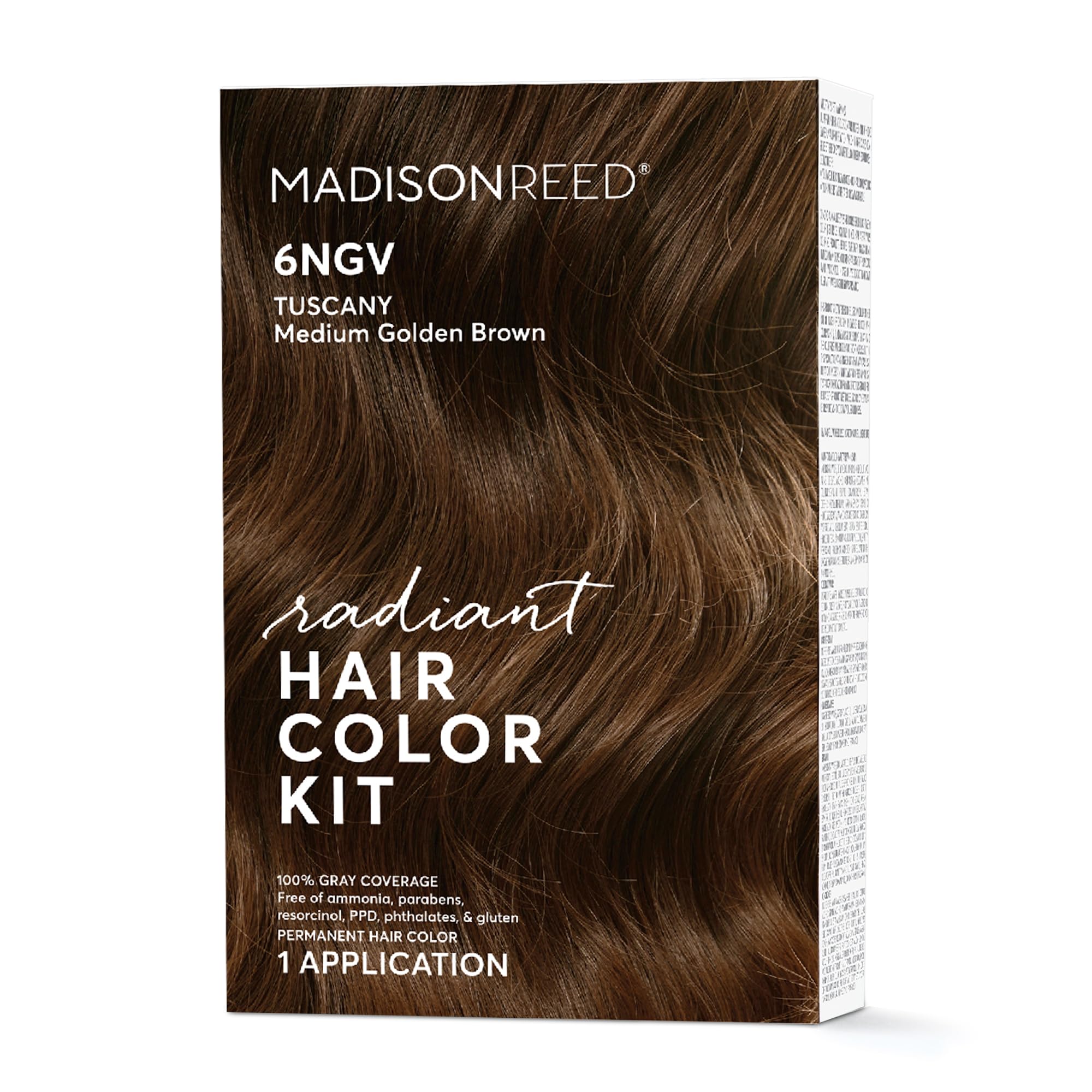 Kit De Coloración De Cabello Madison Reed Radiant Medium Golden Brown - Venta Internacional.