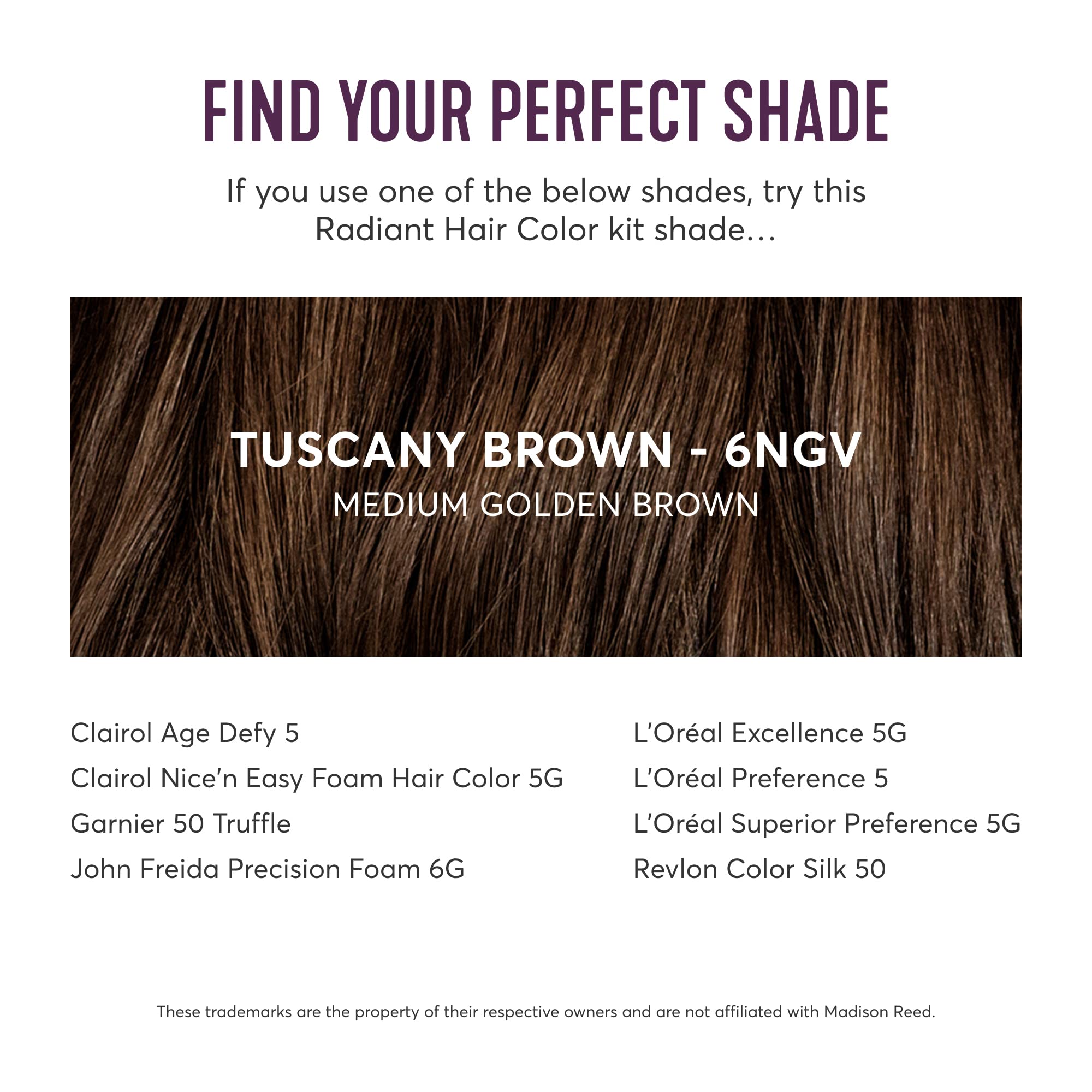 Foto 5 | Kit De Coloración De Cabello Madison Reed Radiant Medium Golden Brown - Venta Internacional.